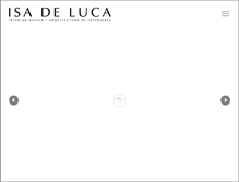 Tablet Screenshot of isadeluca.com